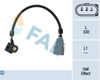 FAE Hall Sensor Number of pins: 3-pin connector Sensor, camshaft position 79330 buy