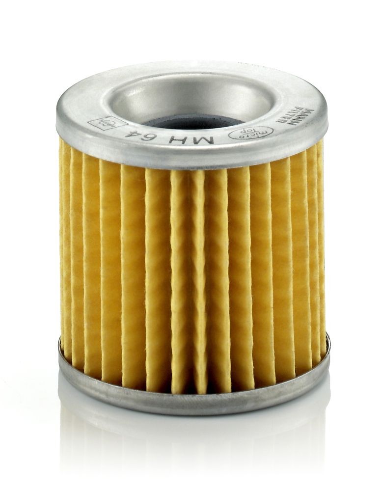 MANN-FILTER with seal, Filter Insert Inner Diameter: 17,4mm, Inner Diameter 2: 17,4mm, Ø: 54mm, Height: 54mm Oil filters MH 64 x buy