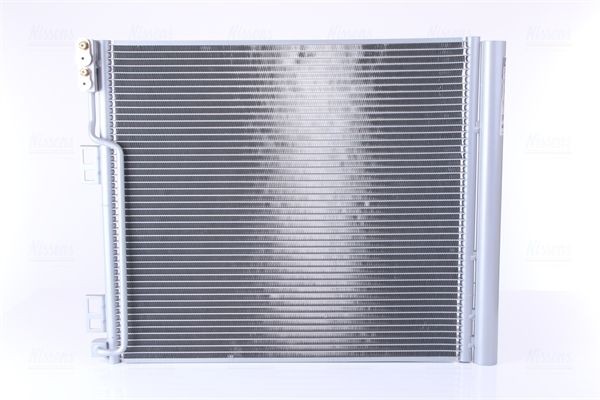 NISSENS 940386 Air conditioning condenser with dryer, Aluminium, 529mm, R 134a, R 1234yf