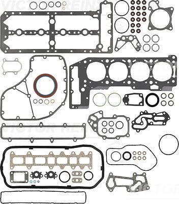 REINZ 01-36885-06 Full Gasket Set, engine with crankshaft seal, with valve stem seals
