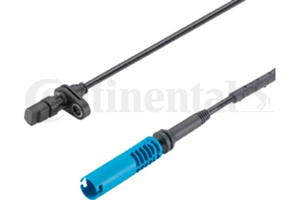 VDO Front axle both sides, 2-pin connector, 640mm, blue Number of pins: 2-pin connector Sensor, wheel speed s107480002Z buy