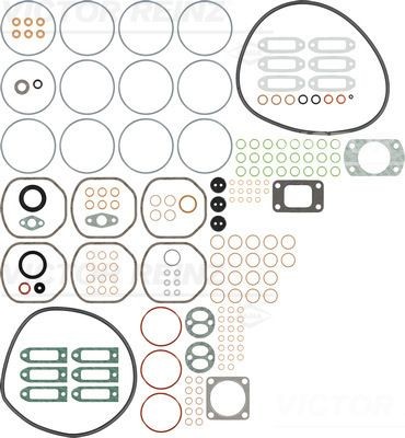 01-12612-50 REINZ Complete engine gasket set IVECO without crankshaft seal, with cylinder sleeve ring, without oil sump gasket