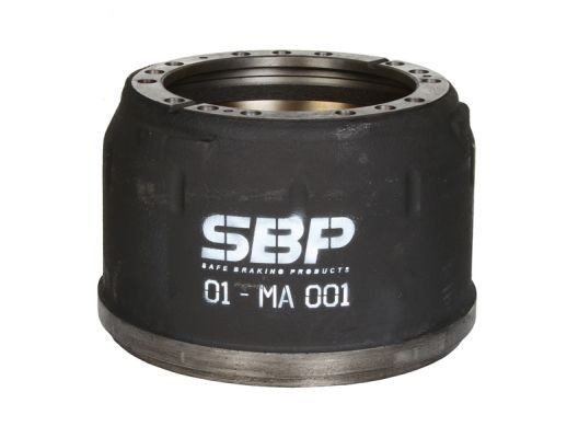 SBP ohne Radlager, 410mm, Hinterachse, Ø: 410mm Bremstrommel 01-MA001 kaufen