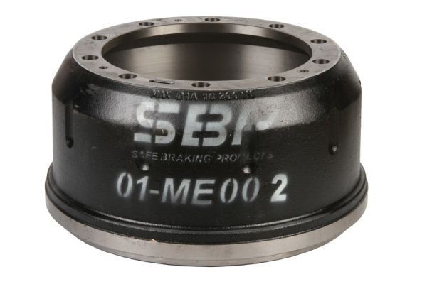 SBP 01-ME002 Bremstrommel für MERCEDES-BENZ ACTROS MP2 / MP3 LKW in Original Qualität