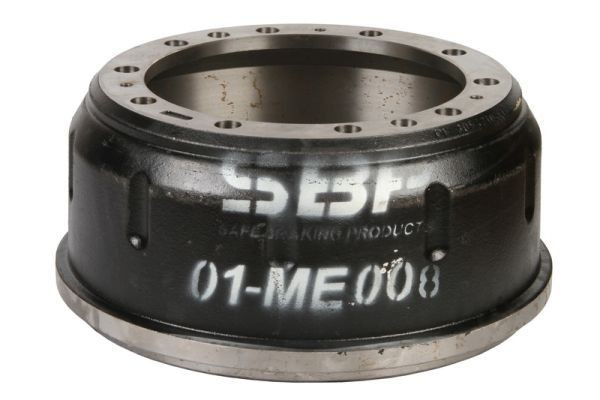 SBP ohne Radlager, 410mm, Vorderachse, Ø: 410mm Bremstrommel 01-ME008 kaufen