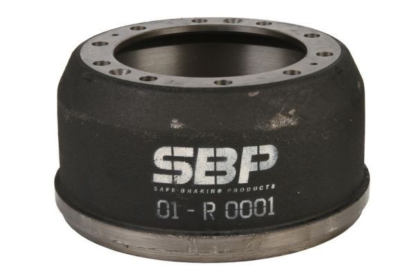 SBP 01-RO001 Brake Drum without wheel bearing, 419mm, Rear Axle, Ø: 419mm