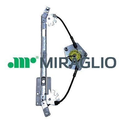 MIRAGLIO 30/1310 Window regulator Right Rear, Operating Mode: Electronic, without electric motor, with comfort function