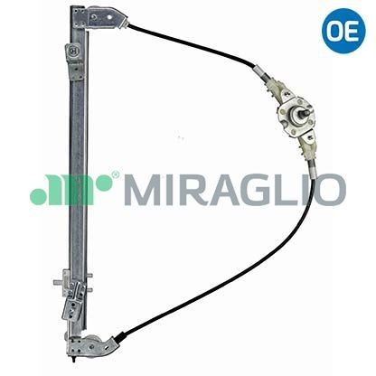 MIRAGLIO 30/209 Window regulator Right Front, Operating Mode: Manual