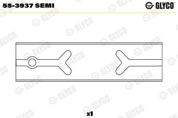 55-3937SEMI Small End Bushes, connecting rod 55-3937 GLYCO