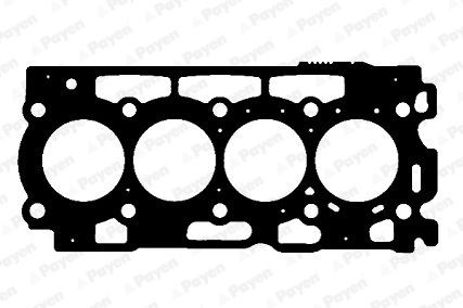 PAYEN AD5170 Gasket, cylinder head 1,45 mm, Multilayer Steel (MLS), Notches/Holes Number: 5