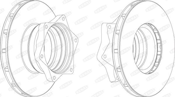 Great value for money - BERAL Brake disc BCR164A
