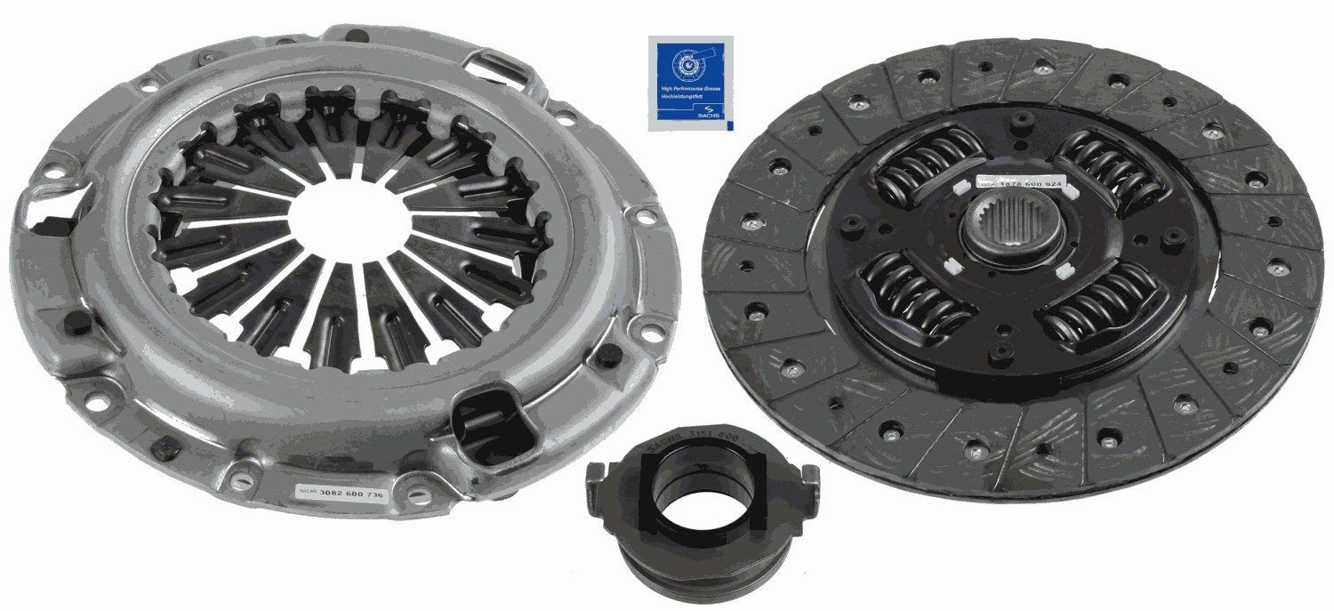 Original SACHS Clutch replacement kit 3000 951 437 for MAZDA PREMACY