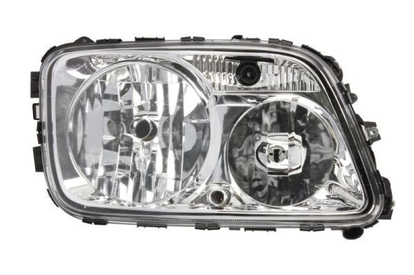 TRUCKLIGHT Right, H7, W5W, PY21W, H7/H1, 24V, 24V, Crystal clear, with bulbs, E1 2418 Front lights HL-ME005R buy