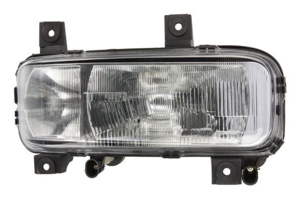 Head lights TRUCKLIGHT Right, H4, W5W, H7/H1, without motor for headlamp levelling - HL-ME006R