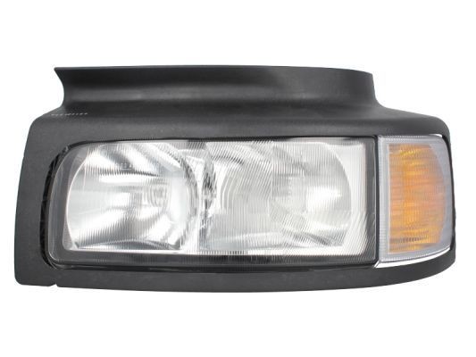 TRUCKLIGHT HL-RV001L Headlight Left, W5W, H7/H1, Orange, without motor for headlamp levelling