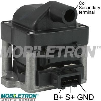 MOBILETRON IGH016K Coil pack VW Polo II Coupe (86C, 80) 1.0 Cat 45 hp Petrol 1991