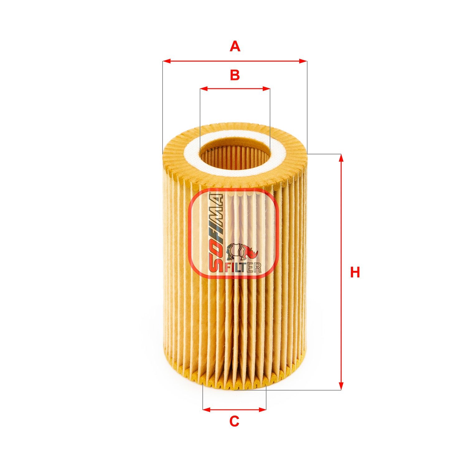 SOFIMA Filter Insert Inner Diameter 2: 32mm, Ø: 64mm, Height: 94mm Oil filters S 5074 PE buy