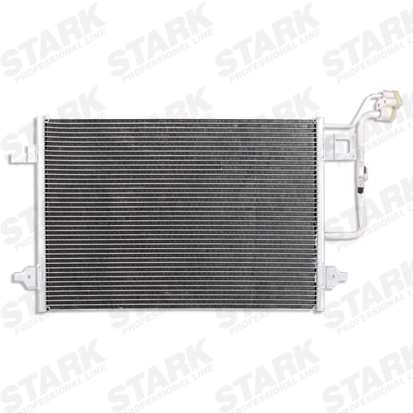 STARK SKCD-0110053 Air conditioning condenser without dryer, 575 x 425 x 16, 16,3mm, 13,0mm, Aluminium