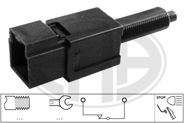 ERA 330711 Brake Light Switch Mechanical, 2-pin connector