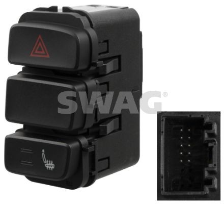 SWAG 30944395 Hazard Light Switch 1S0 927 140 C