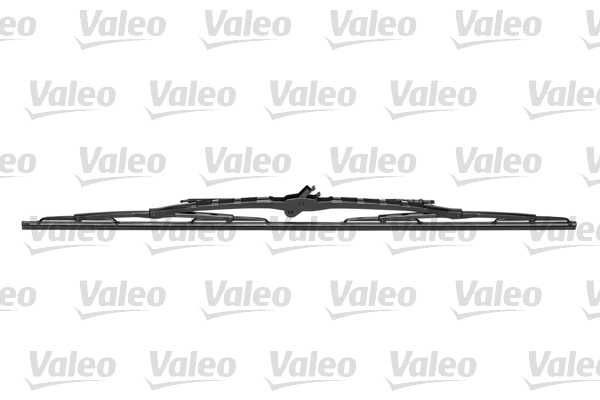 628701 Window wiper 628701 VALEO 700 mm both sides, Standard, for left-hand drive vehicles, 28 Inch , Hook fixing, with integrated washer fluid jet, with pipe