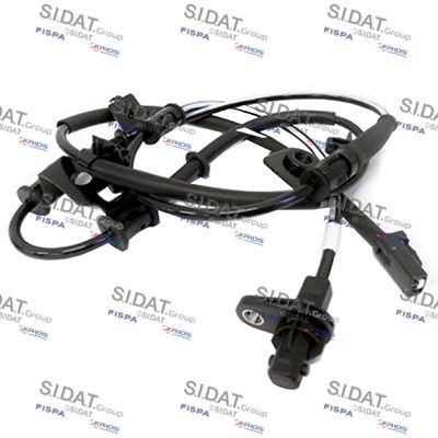 SIDAT Front Axle Left, 2-pin connector, 1290mm Number of pins: 2-pin connector Sensor, wheel speed 84.922 buy