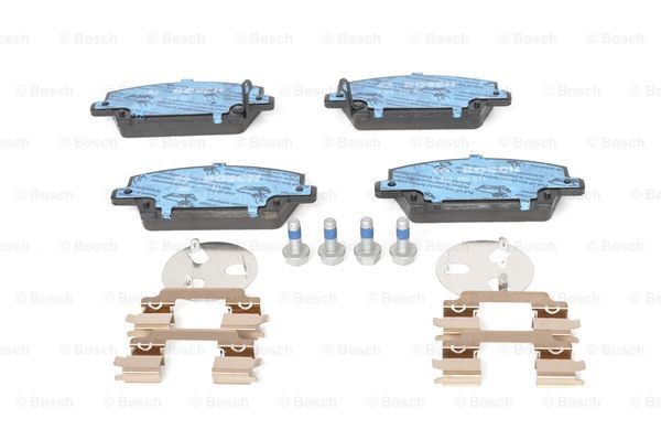 0986494611 Disc brake pads BOSCH BP1047 review and test