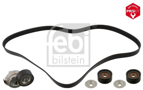 8PK1635 S1 FEBI BILSTEIN with tensioner element, Bosch-Mahle Turbo NEW Length: 1635mm, Number of ribs: 8 Serpentine belt kit 45969 buy