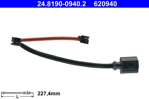 ATE 24.8190-0940.2 Brake pad wear sensor
