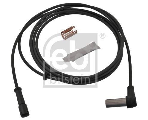 FEBI BILSTEIN 45778 ABS sensor Front Axle Left, Front Axle Right, with grease, with sleeve, 1200 Ohm, 2880mm, 3060mm