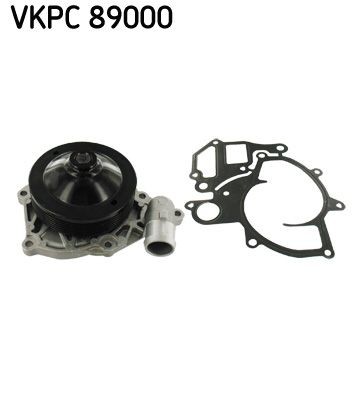 SKF VKPC 89000 Water pump with gaskets/seals, Metal, for v-ribbed belt use