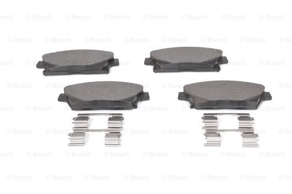 0986494657 Disc brake pads BOSCH D1467 review and test