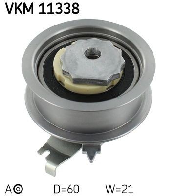SKF VKM11338 Timing belt idler pulley VW Golf Mk7 1.5 TSI 150 hp Petrol 2024 price