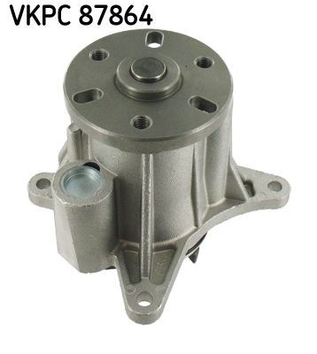 SKF VKPC 87864 Water pump with gaskets/seals, Metal, for v-ribbed belt use