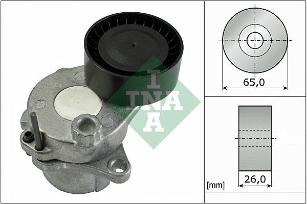 Original INA Alternator belt tensioner 534 0443 10 for MERCEDES-BENZ E-Class