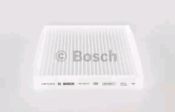 BOSCH 1987435517 Air conditioner filter Particulate Filter, 200 mm x 215 mm x 30 mm