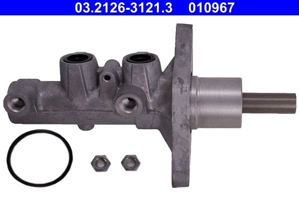 03.2126-3121.3 ATE Brake master cylinder SAAB Number of connectors: 2, Ø: 27,0 mm, M12x1