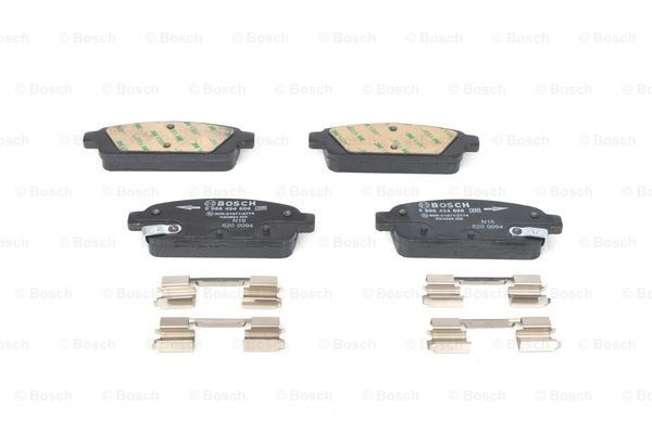 0986494666 Disc brake pads BOSCH E9 90R - 01871/2774 review and test