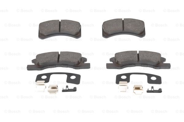 0986494610 Disc brake pads BOSCH 24229 review and test