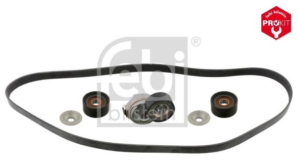 8PK1875 S1 FEBI BILSTEIN with tensioner element, Bosch-Mahle Turbo NEW Length: 1875mm, Number of ribs: 8 Serpentine belt kit 45966 buy