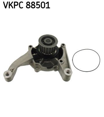 SKF VKPC 88501 Water pump Number of Teeth: 22, Metal, for toothed belt drive