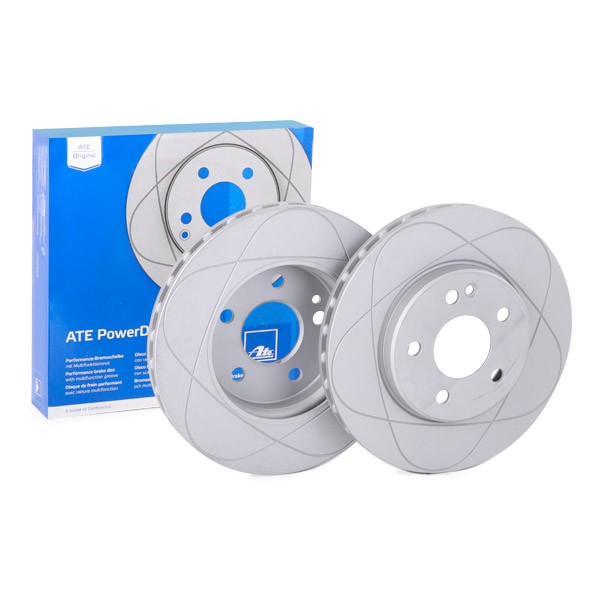 ATE Brake rotors 24.0325-0167.1 suitable for MERCEDES-BENZ A-Class, B-Class