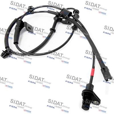 SIDAT 84.923 ABS sensor Front Axle Right, 2-pin connector, 1290mm