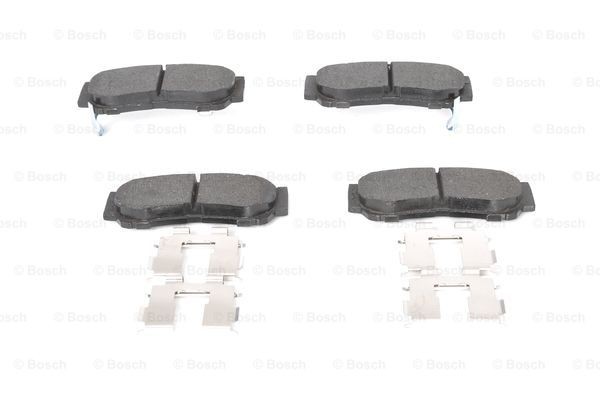 0986494628 Disc brake pads BOSCH BP2662 review and test