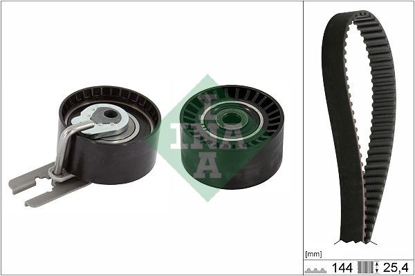 Original 530 0615 10 INA Timing belt replacement kit MAZDA