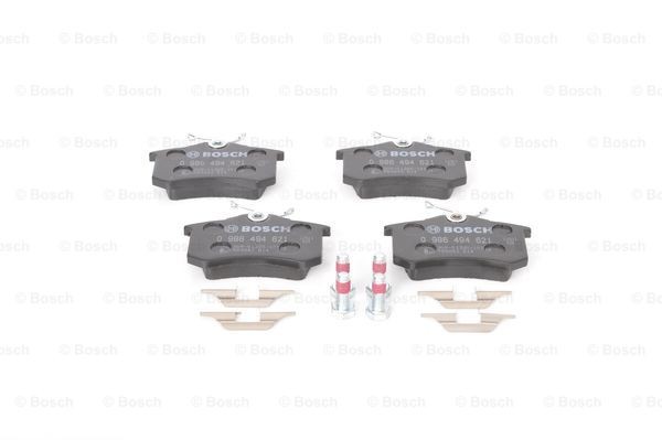 0986494621 Disc brake pads BOSCH BP2674 review and test