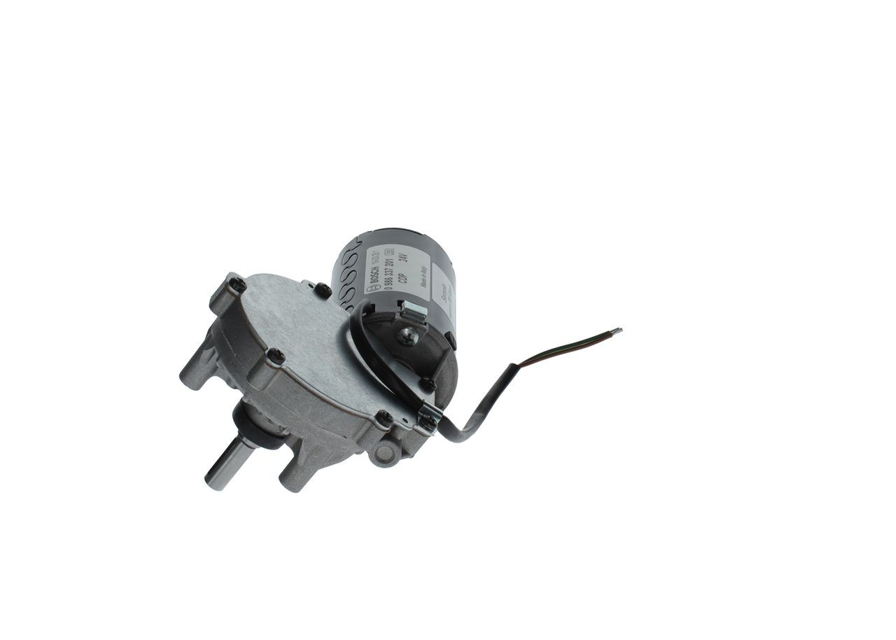 0986337201 Motor for windscreen wipers CDP BOSCH 24V, Front, 20,9W, 30 Nm, IP50
