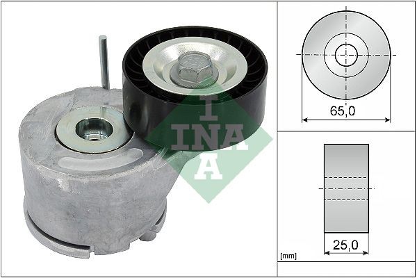 INA 534 0455 10 Tensioner Lever, v-ribbed belt 65 mm x 25 mm