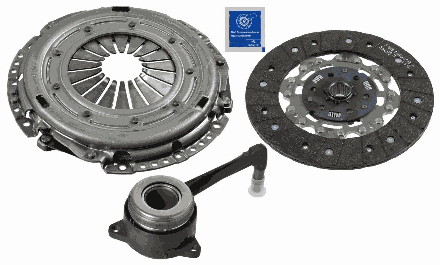 3000990332 Clutch kit SACHS 3000 990 332 review and test
