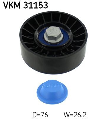 VKM 31153 SKF Deflection pulley SEAT